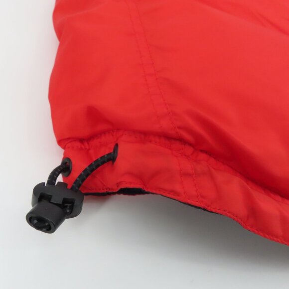 GAP Womens Extra Small XS Blue Red Reversible Zipper Down Puffer Vest 2000 Y2K - Picture 9 of 13